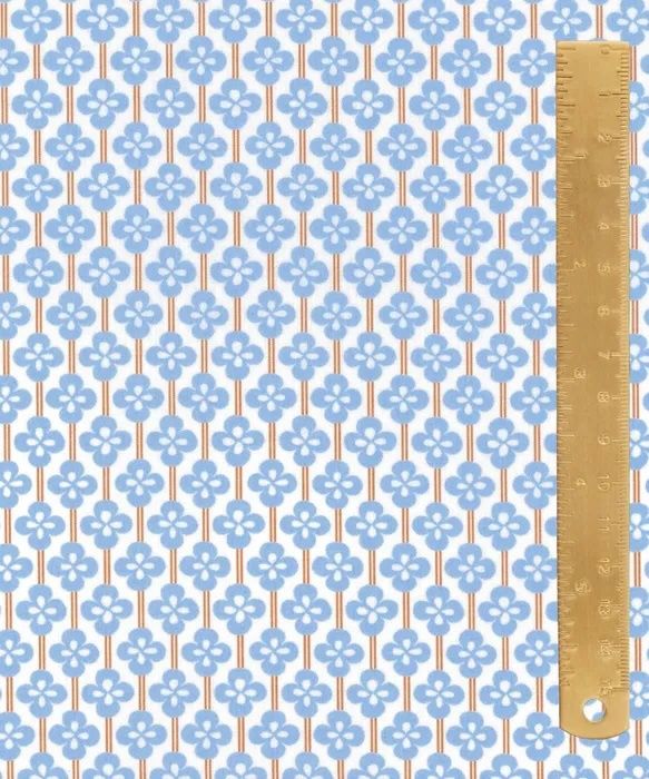 Liberty Tana Lawn - Floral Rebellion / Clover Fields B / 25cm