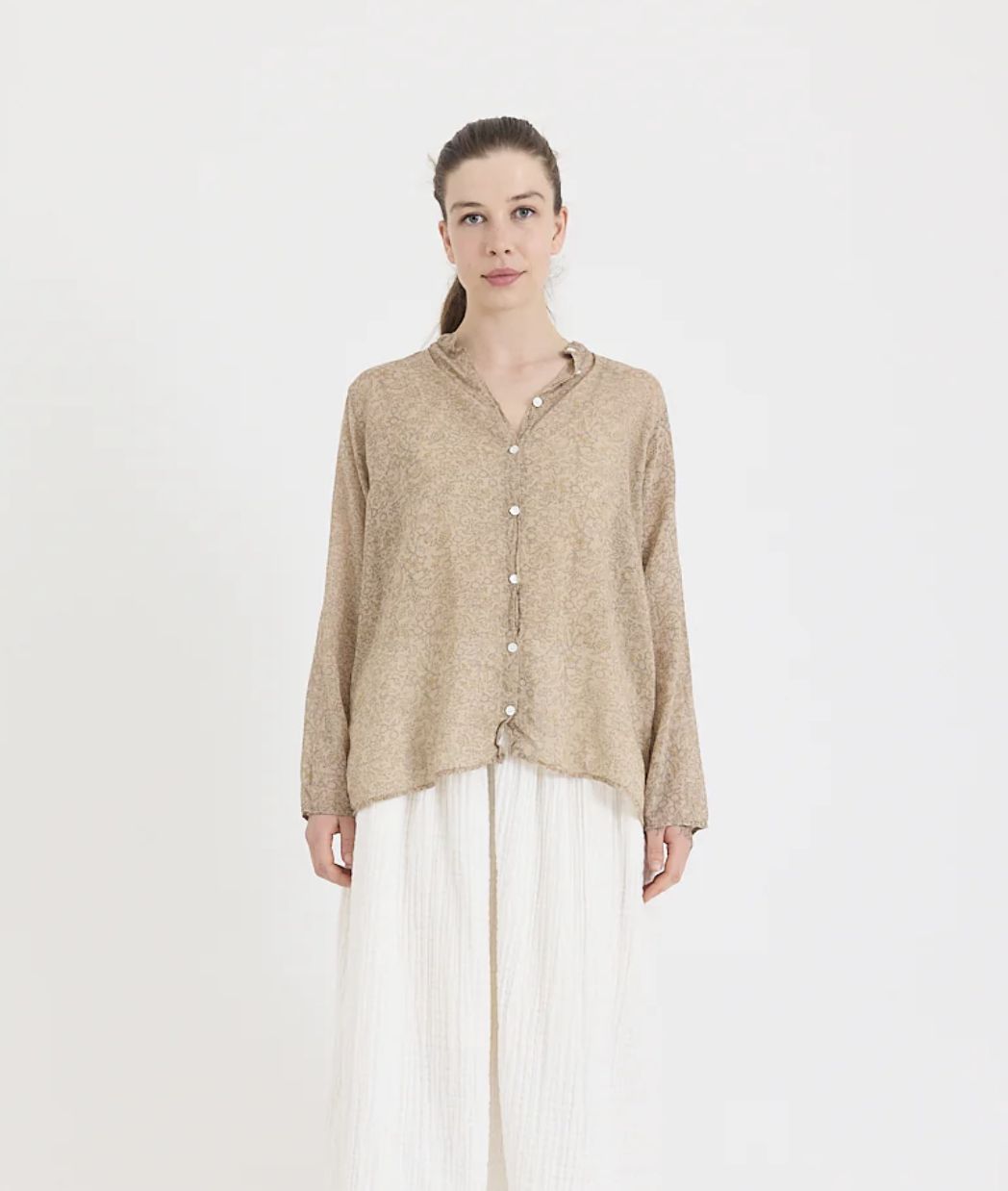 Metta - Ida Shirt - Ginza Print 1