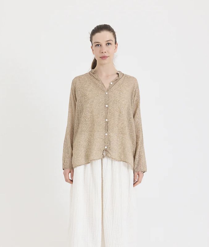 Metta - Ida Shirt - Ginza Print 1