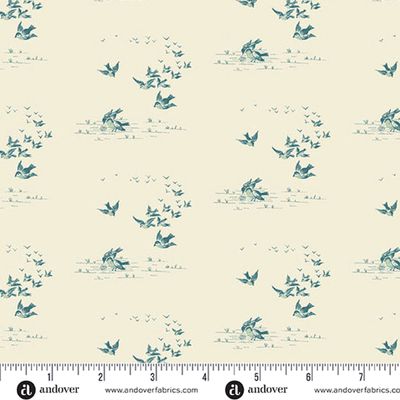 Ayla / Flying Birds - Rain / Per 25cm