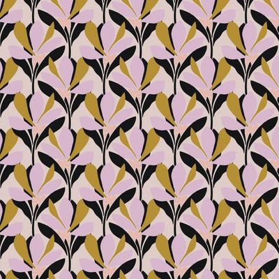 Rachelle Holowko / Elegant Petals Cotton Lawn / per 25cm
