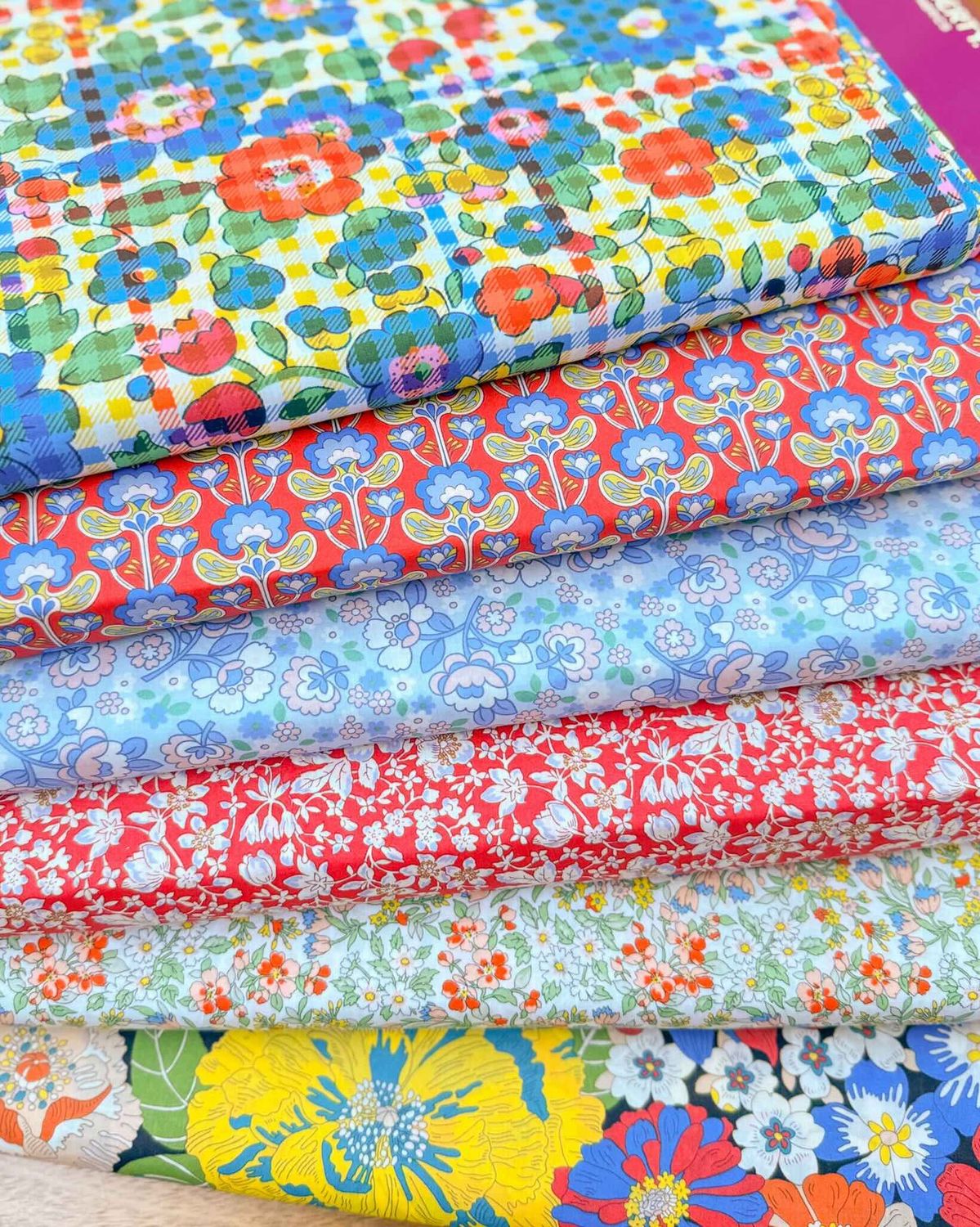 Liberty Floral Rebellion Bundle / Primary Pop / 6 x 16th