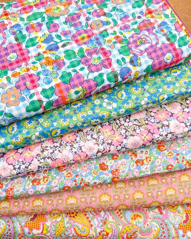 Liberty Floral Rebellion Bundle / Paisley Posy / 6 x 16th