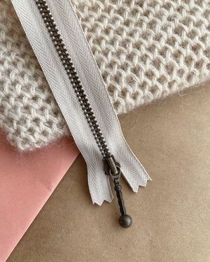 Petite Knit Zippers 14cm