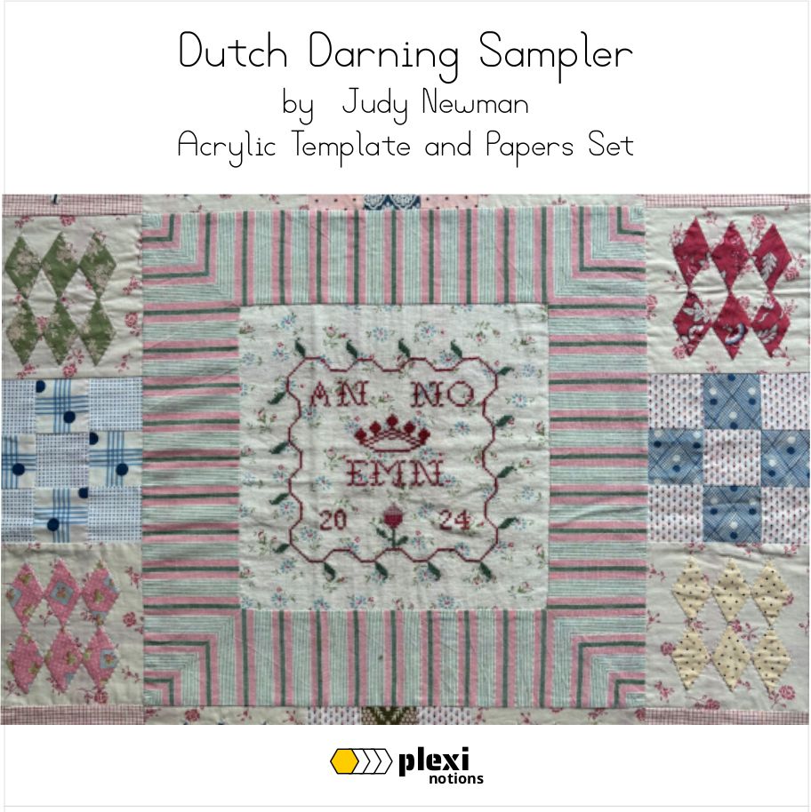 Dutch Darning Sampler Coverlet Template Set