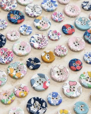 Liberty Tana Lawn Buttons - 5 pack