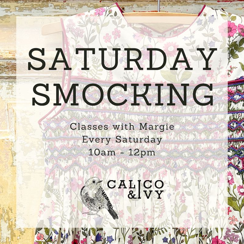 Saturday Smocking Classes