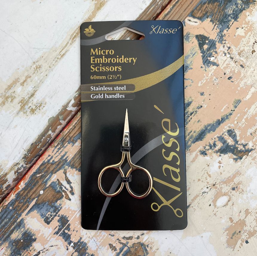 Klass Micro Embroidery Scissors 2.5"/65mm