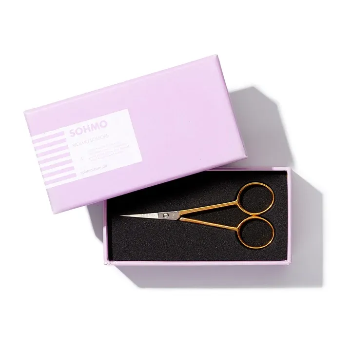 SOHMO Ricamo 4in Gold Scissors
