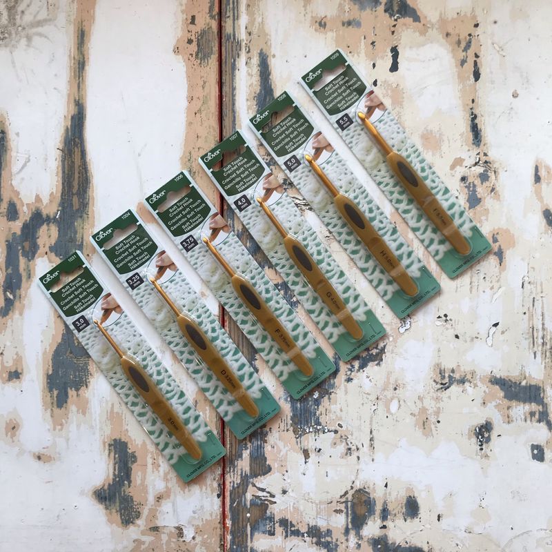 Clover Soft Touch Crochet Hooks