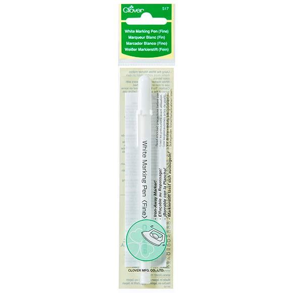 Clover White Marking Pen (Fine)