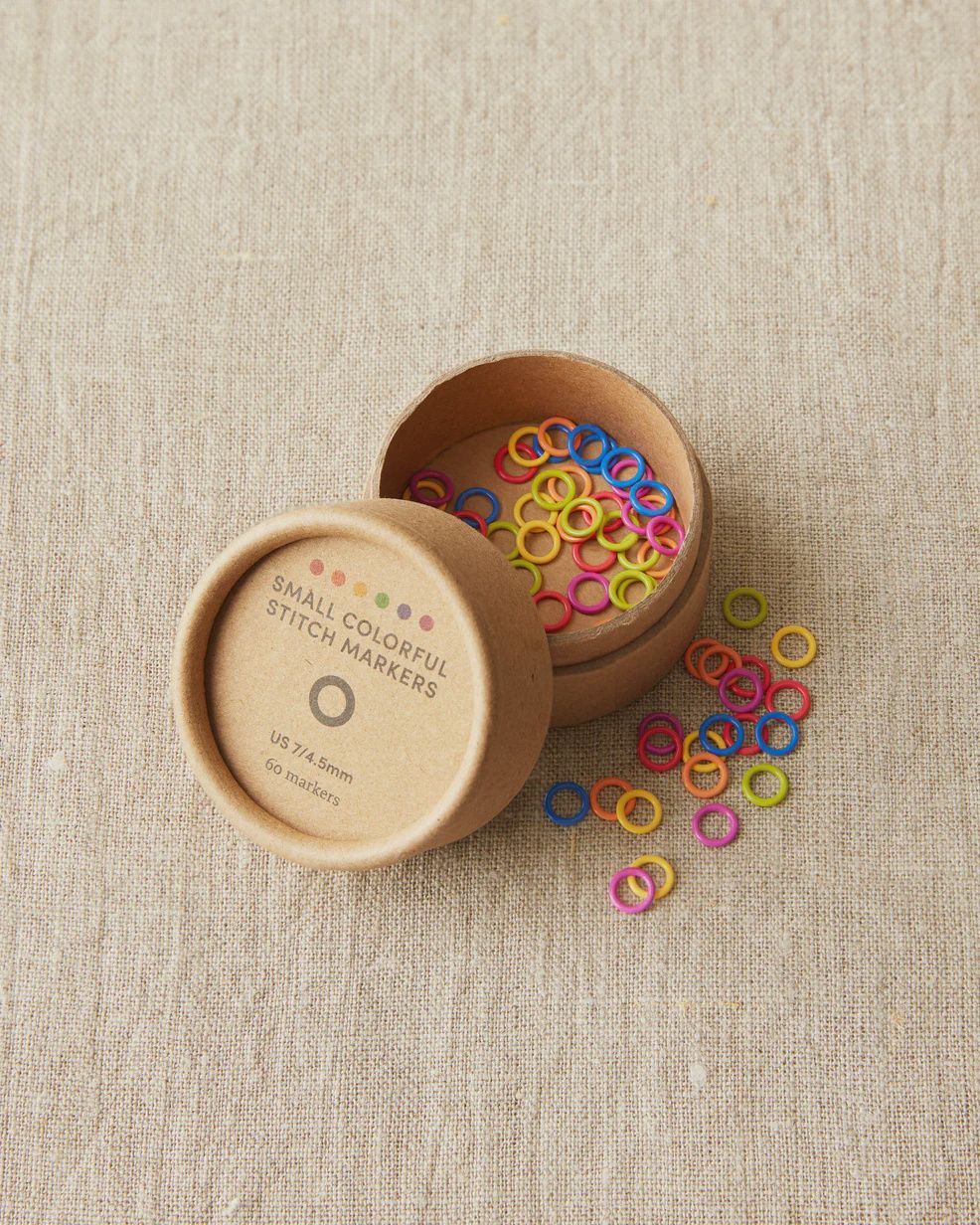 Cocoknits Coloured Stitch Markers, Size: Small 4.5mm