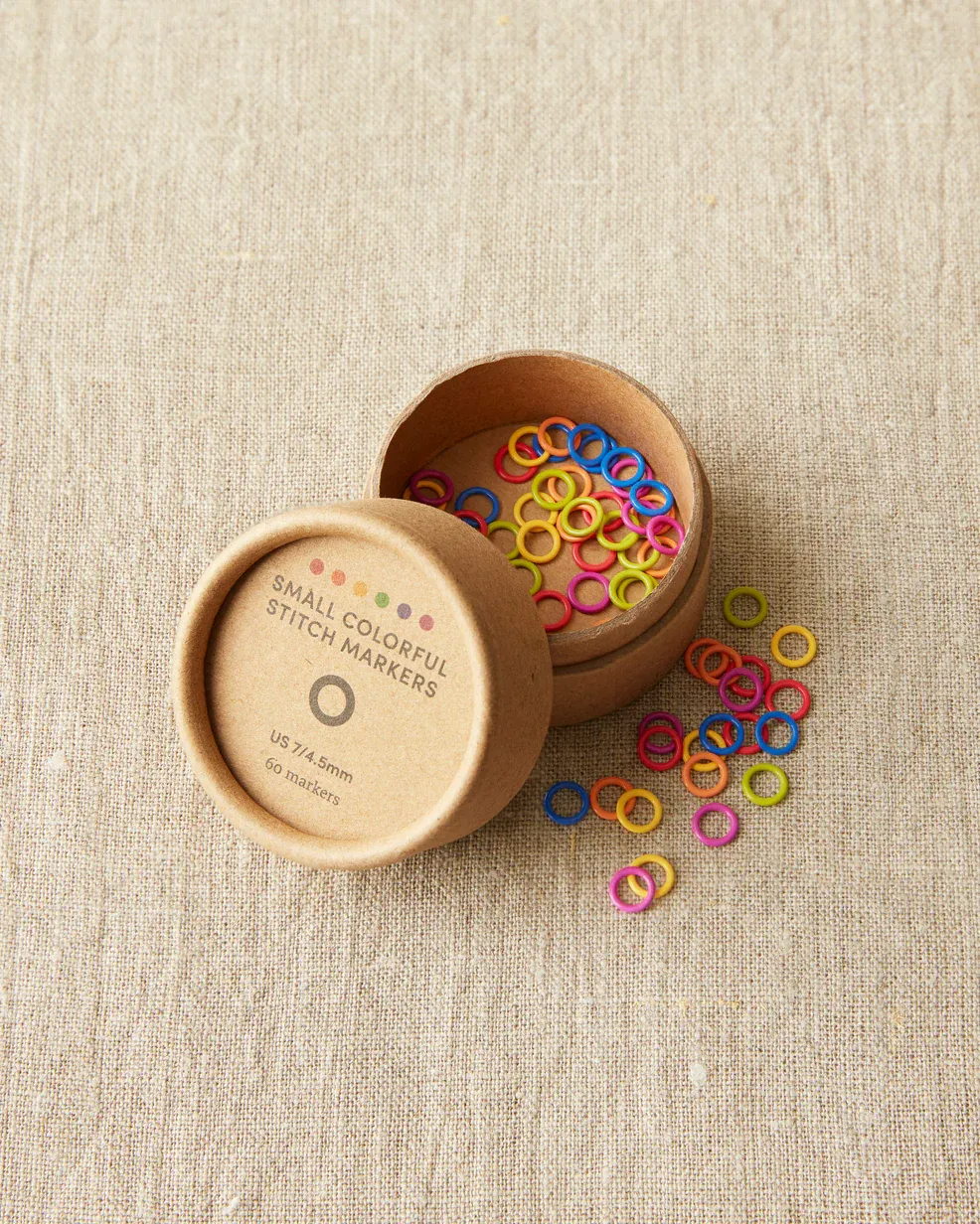 Cocoknits Coloured Stitch Markers, Size: Small 4.5mm