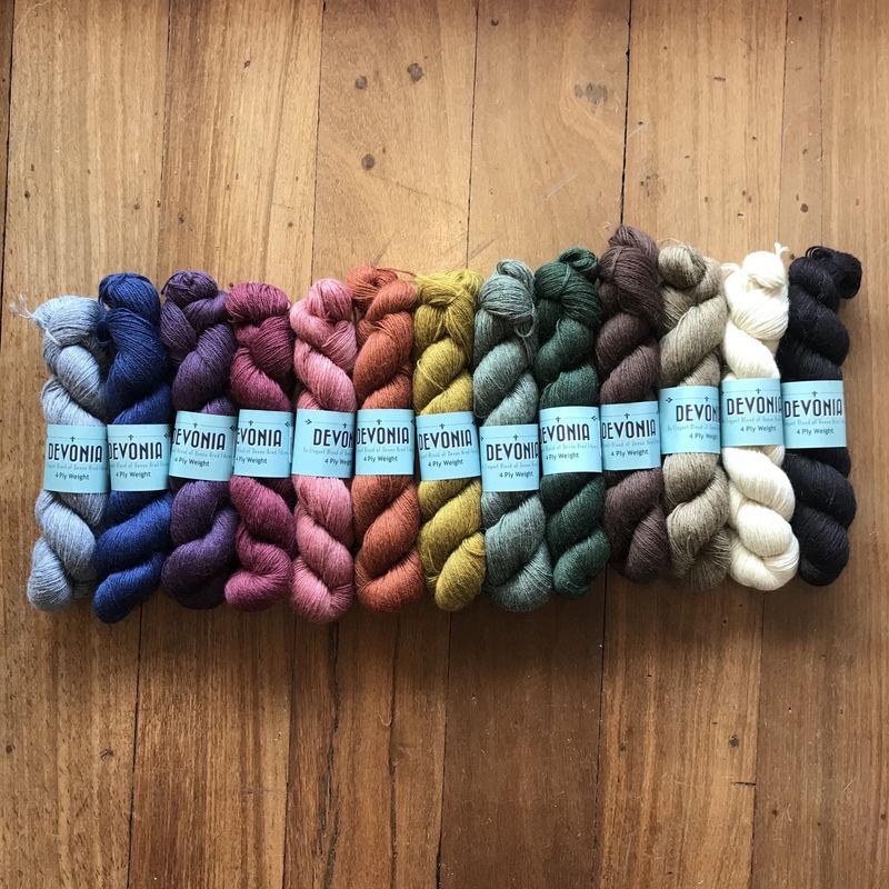 Devonia 4 ply by John Arbon Textiles