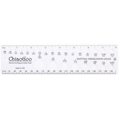 Chiaogoo Needle Gauge 8"/20cm