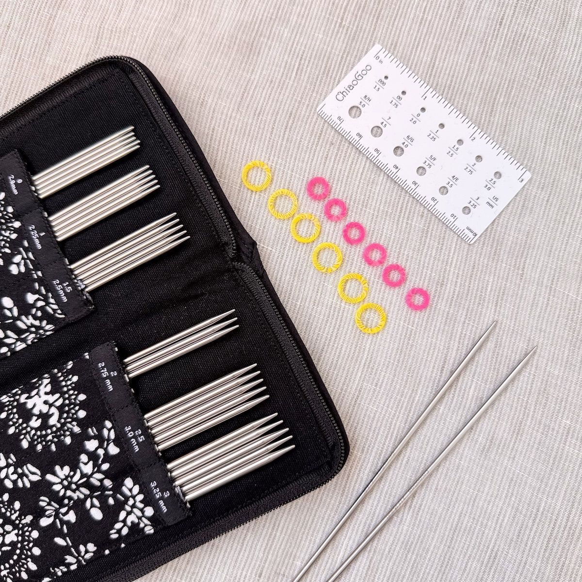 Chiaogoo Double Point Needles / Sock Set 15cm