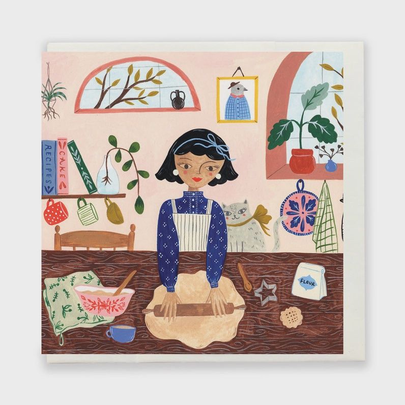 Flora Waycott Greeting Cards Square