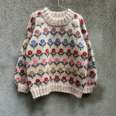 Knitting for Olive - Anemone Sweater Kids - Pattern