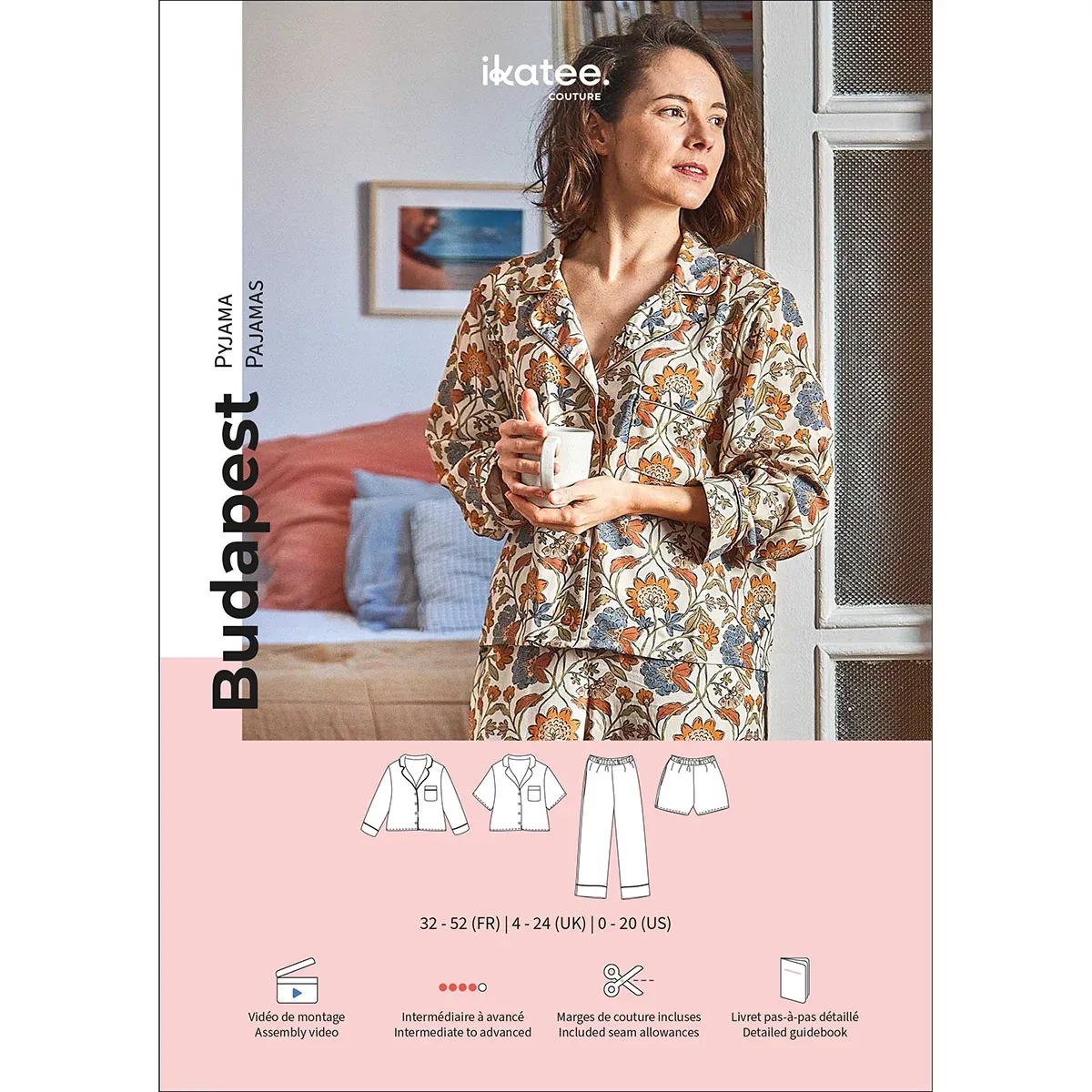 IKatee / Budapest Womens Pyjama Pattern