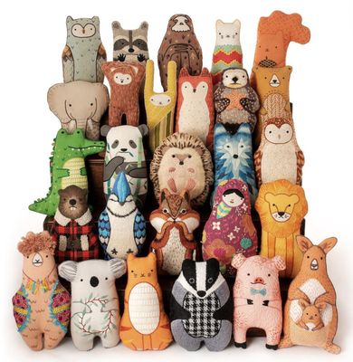 Kiriki / Embroidery Doll Kits
