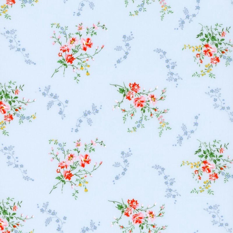 Liberty Tana Lawn x Bridgerton / Garden Blooms B - 25cm