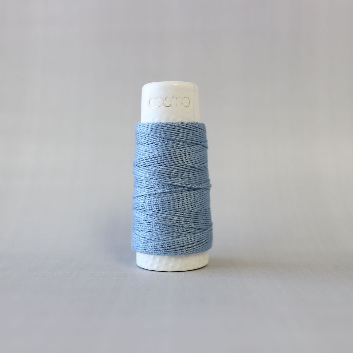 Cosmo Sashiko Thread 30mt Solids, Colour: 1 Russian Blue