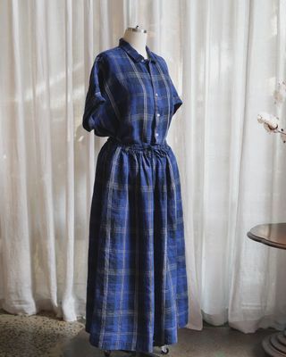 Metta Emily Skirt - Textured Linen