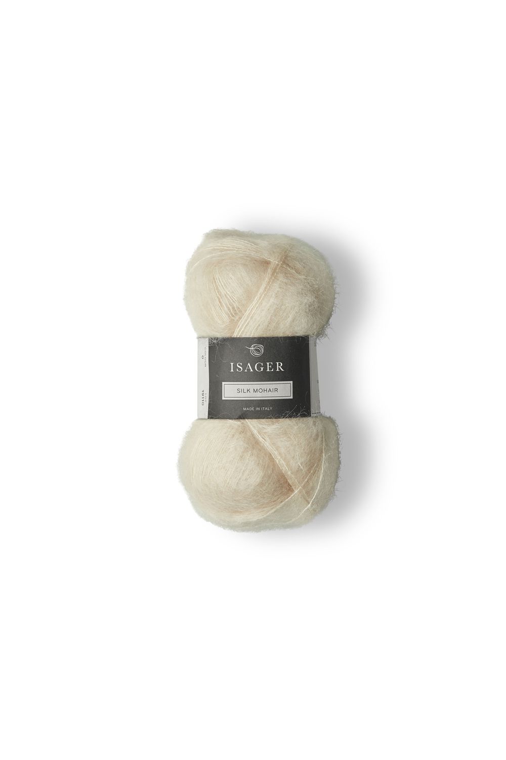 Isager Silk Mohair, Colour: 0 RMS