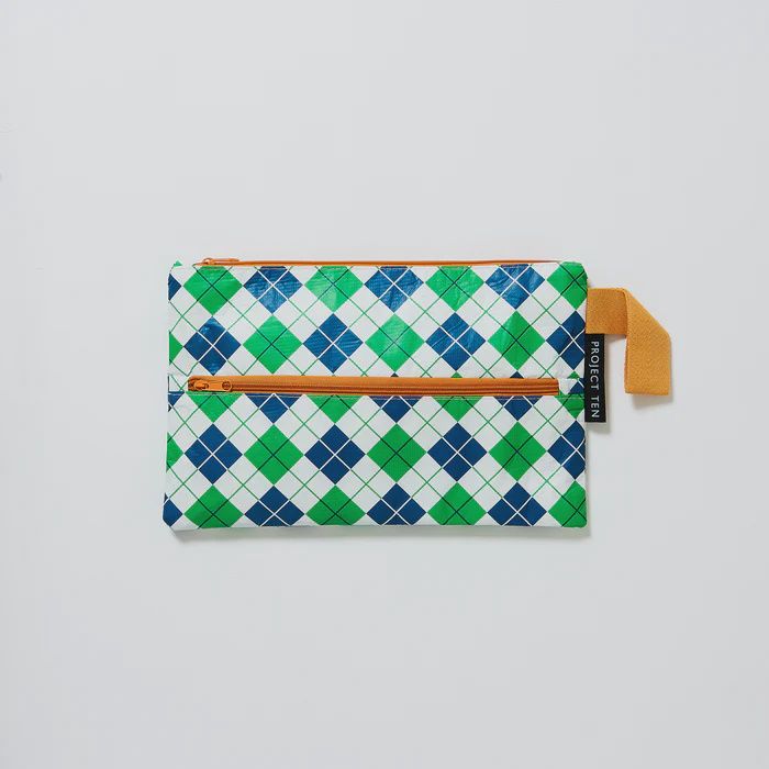 Project 10 Pencil Case, Pattern: Argyle