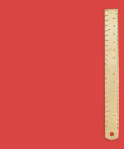 Liberty Tana Lawn - Solids / Red / 25cm