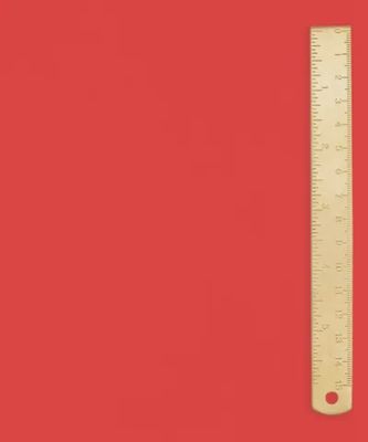 Liberty Tana Lawn - Solids / Red / 25cm