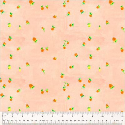 Heather Ross - By Hand - Wild Strawberry - 25cm