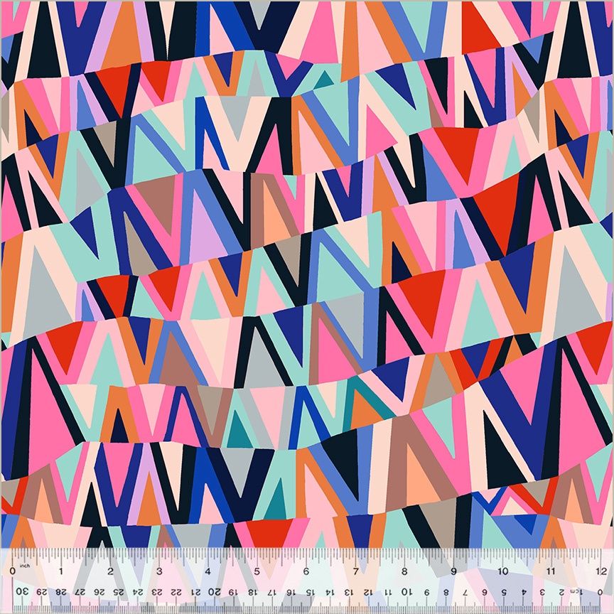 Kaleidoscope by Annabel Wrigley - Wavelength Blue -25cm