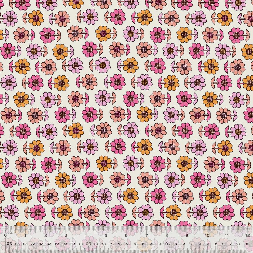 Bonny - Daisy in Pink/Orange - 25cm