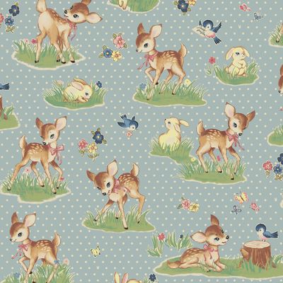 Cosmo - Delightful Deer in Blue - 25cm
