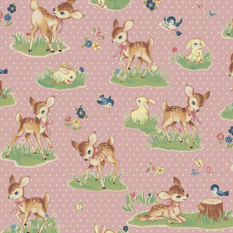 Cosmo - Delightful Deer in Pink - 25cm