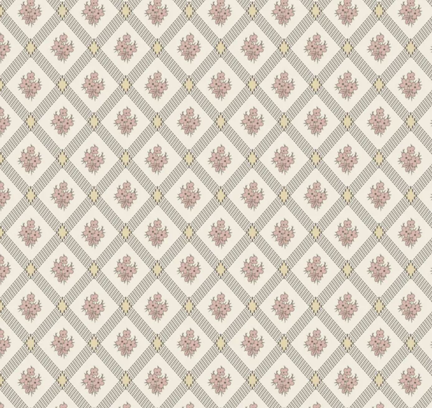 Milkwood - DV6754 Pink Trellis - 25cm