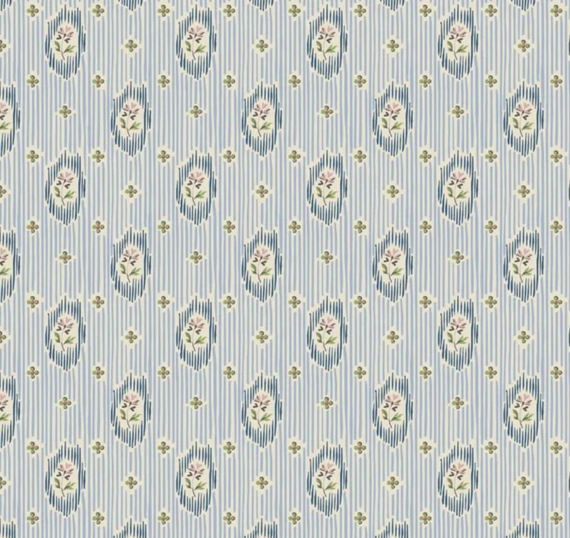 Milkwood - DV6755 Blue Wallpaper - 25cm