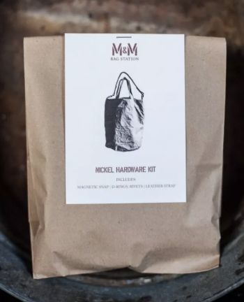 Merchant &amp; Mills - Jack Tar Bag Hardware Kit, Colour: Nickel