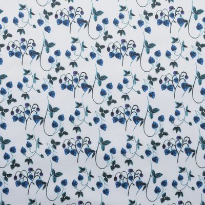 Liberty Tana Lawn -Strawberry Fields Blue - 25cm