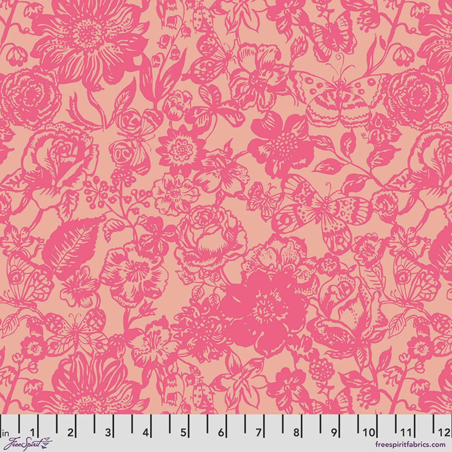 Mon Jardin - Garden Lace / Apricot - 25cm