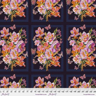 Mon Jardin - Beautiful Bunch / Navy - 25cm