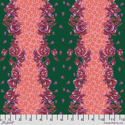 Mon Jardin - Rose Stripe / Forest - 25cm Mon Jardin - Rose Stripe / Forest - 25cm