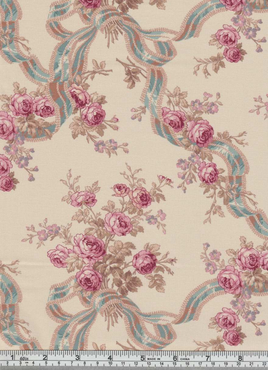 L'uccello - Rue Floriane - Antoinette / Cream - 25cm