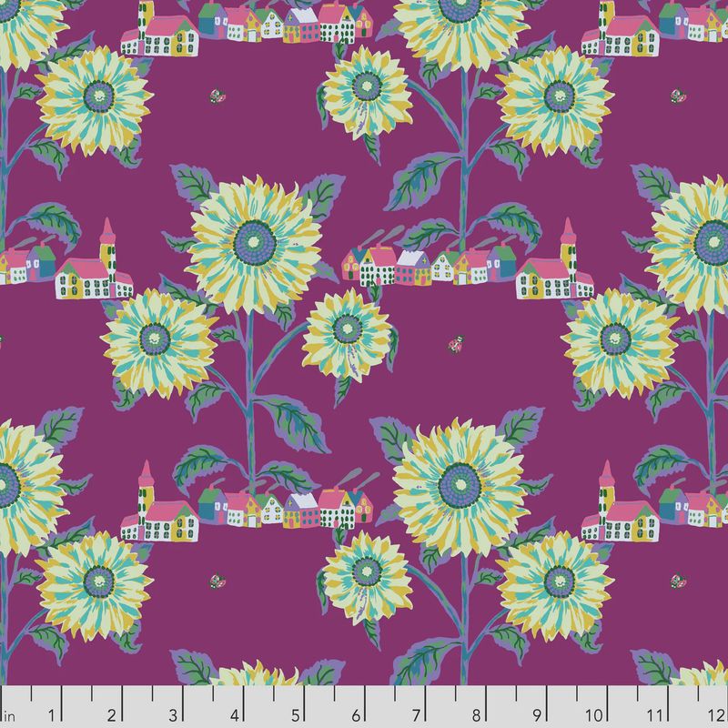 Souvenir - Sunny Village / Aubergine - 25cm