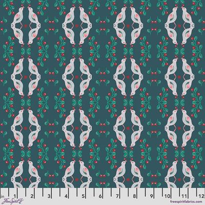 Folk Heart - Reflection / Sage - 25cm CLEARANCE