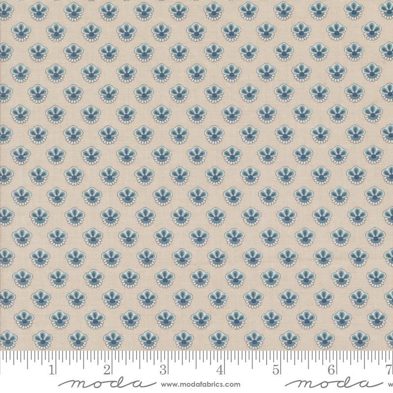 French General - Sacre Bleu / Smoke French Blue Motif - 25cm