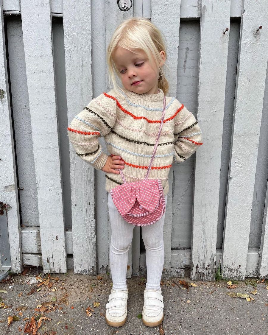 Festival Sweater / Petite Knits Pattern (Junior)