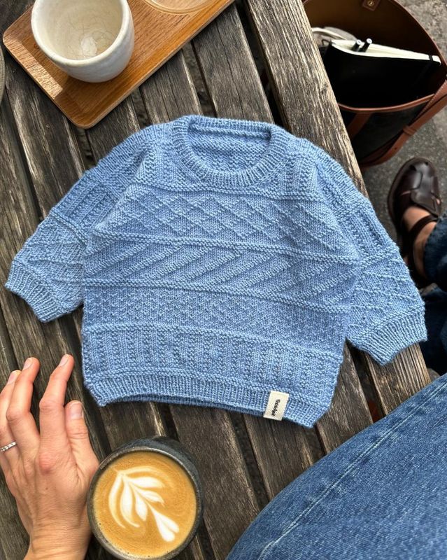 Storm Sweater Baby / Petite Knit Pattern