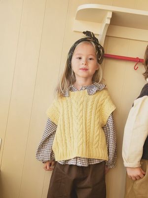 Cora Slipover Junior / Sandnes Garn Pattern